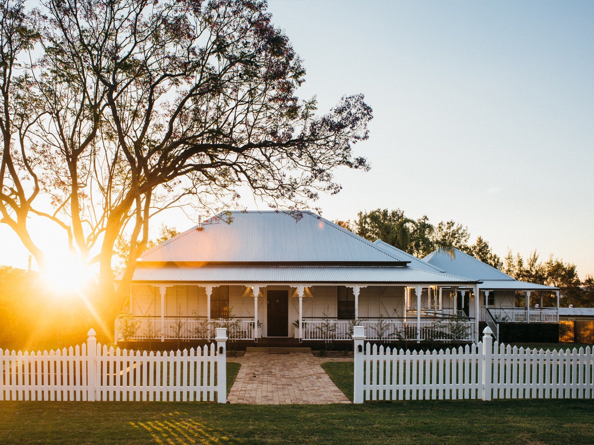 Beautiful exterior of Herrmann House