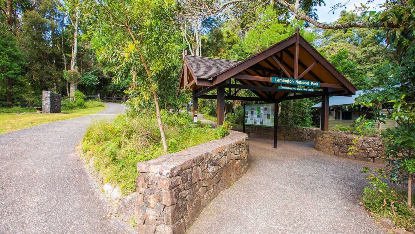 Entrance to Lamington National Park