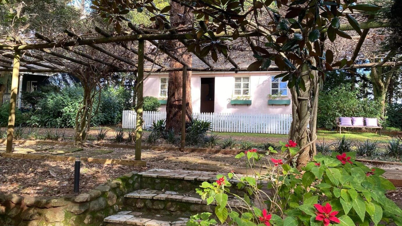 Garden view of The English Cottage