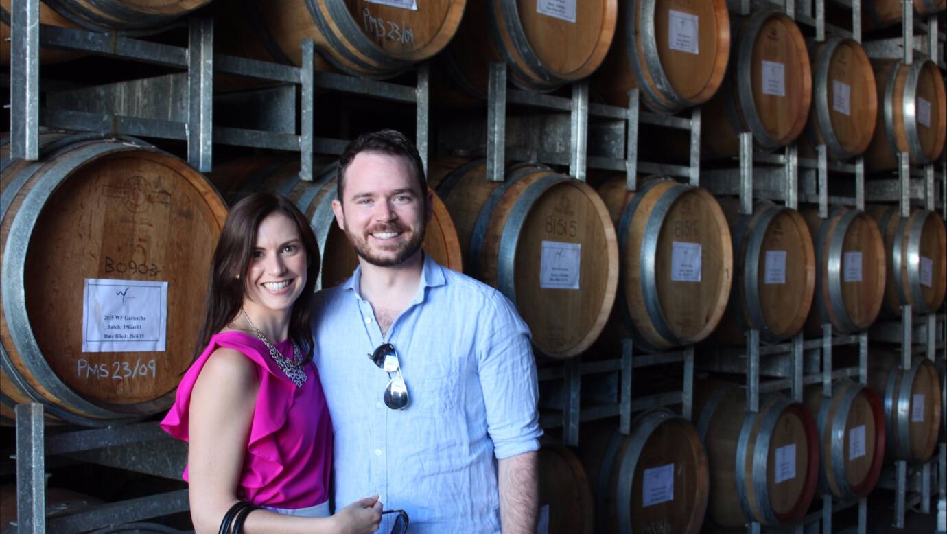 Barrel room, winery, wine tasting, tash maree travel