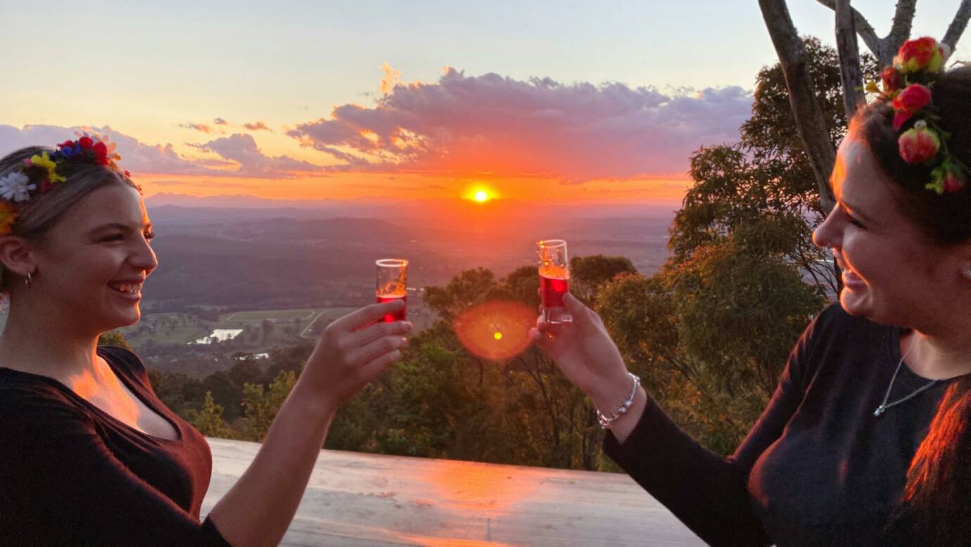 sunset at The polish Place