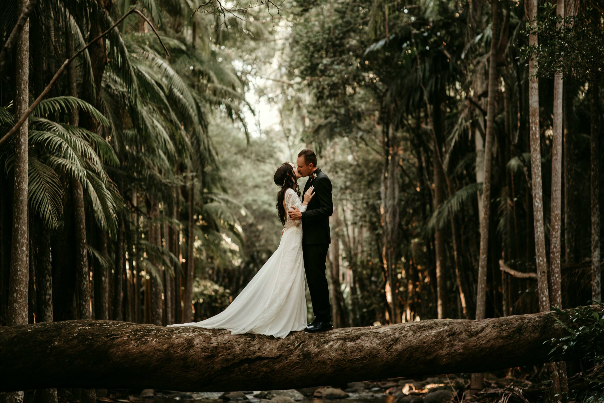 Rainforest Wedding Photos