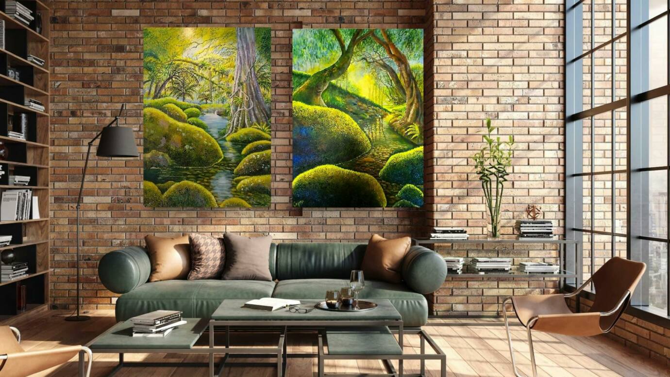 Two of the Moss Rock series