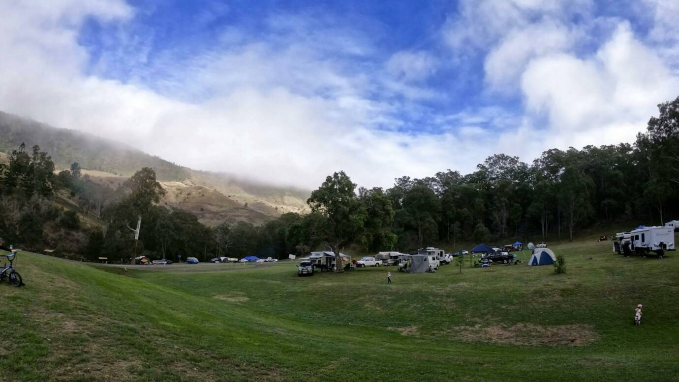 Andrew Drynan Park-Camp with a view