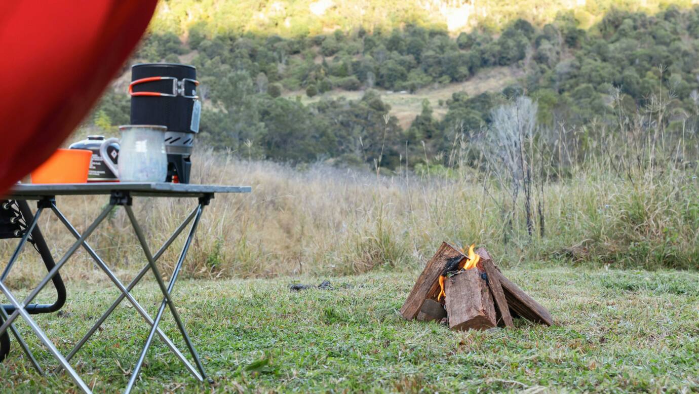Morning view from the tent