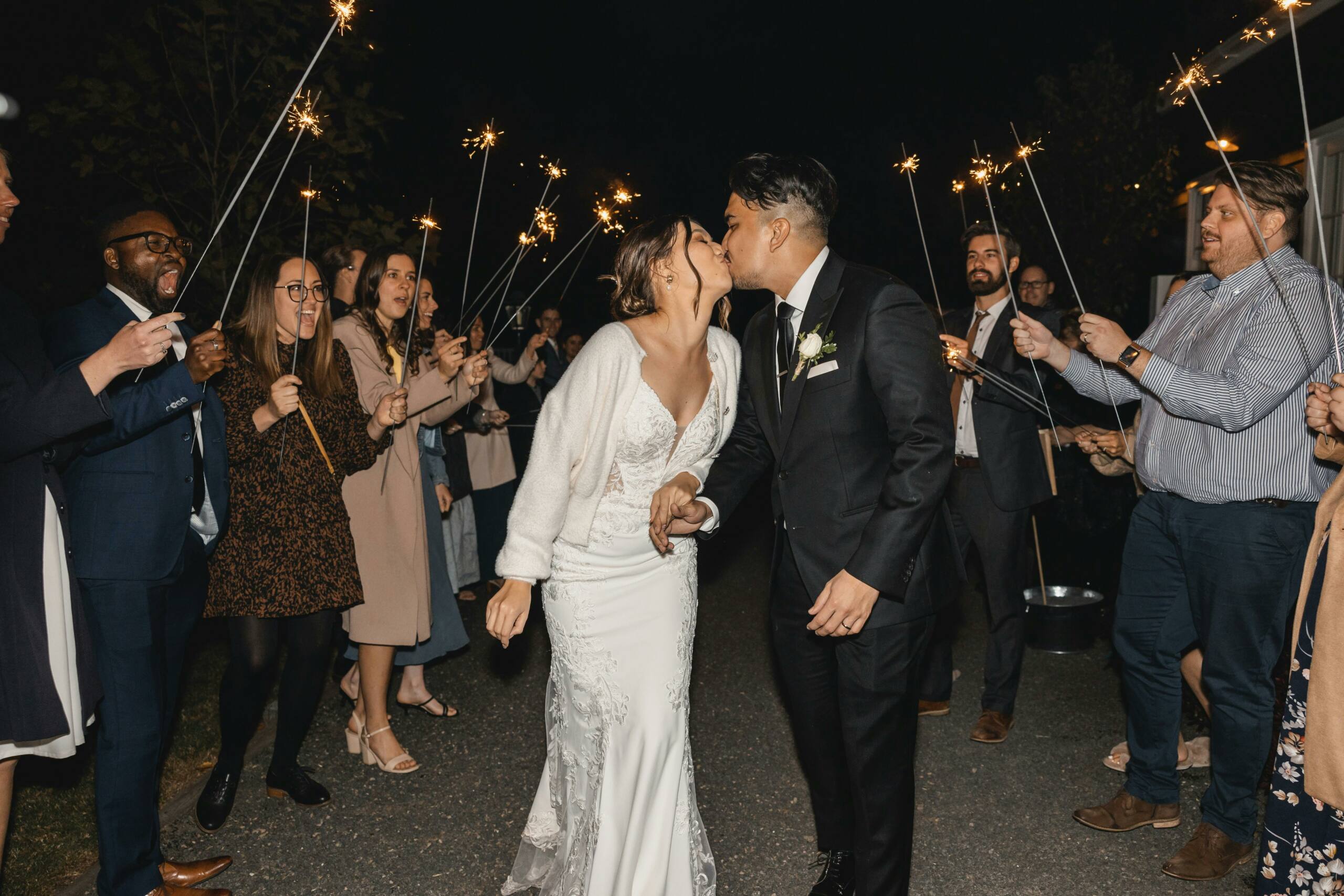 sparklers at black hall