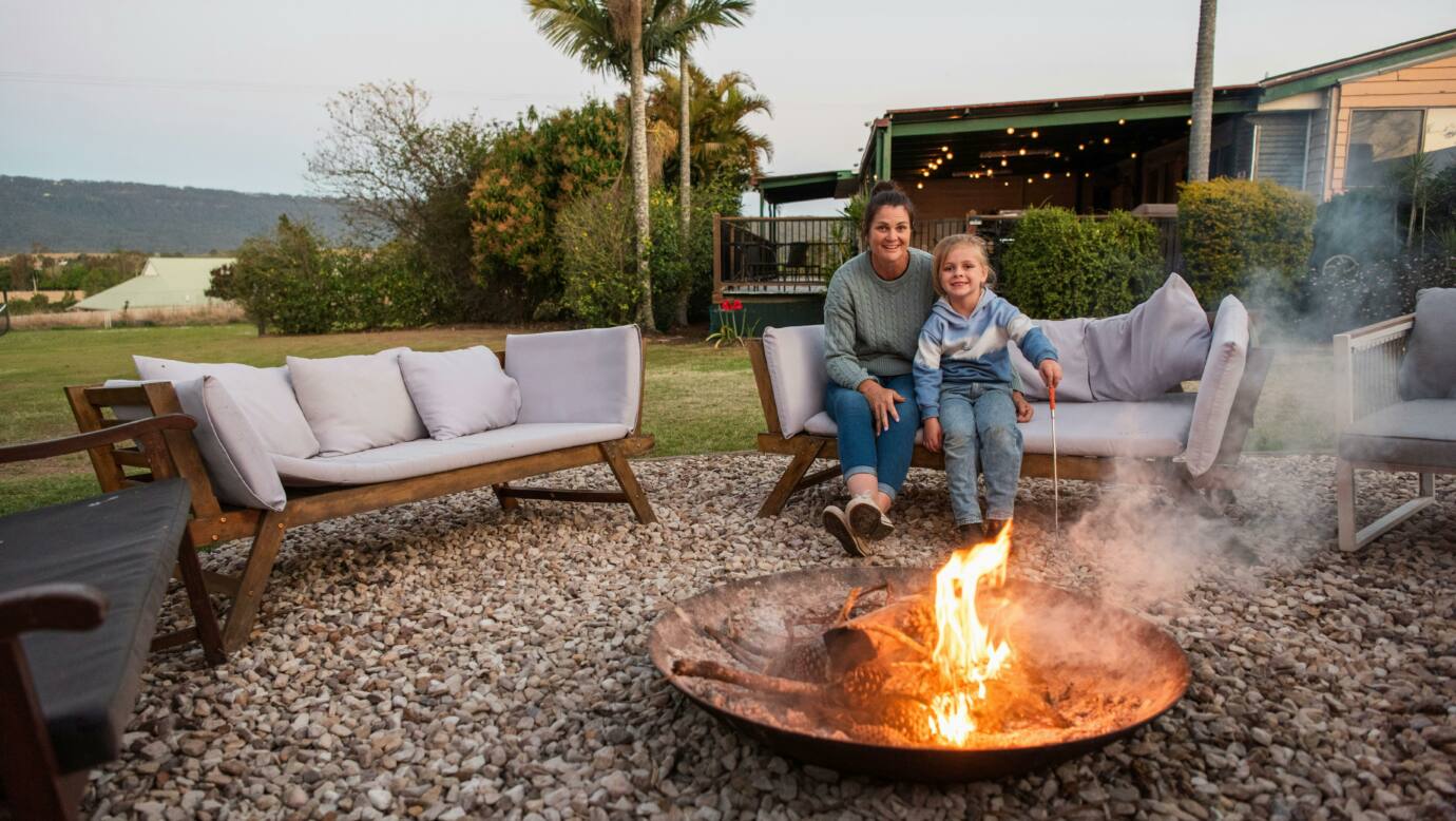 Clandulla Cottages, family friendly farmstay, Scenic Rim, 1hr drive from Brisbane and Gold Coast