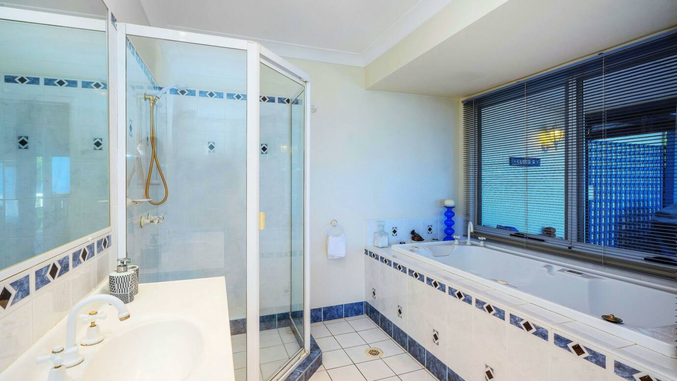 One of 3 Cloud 9 bathrooms