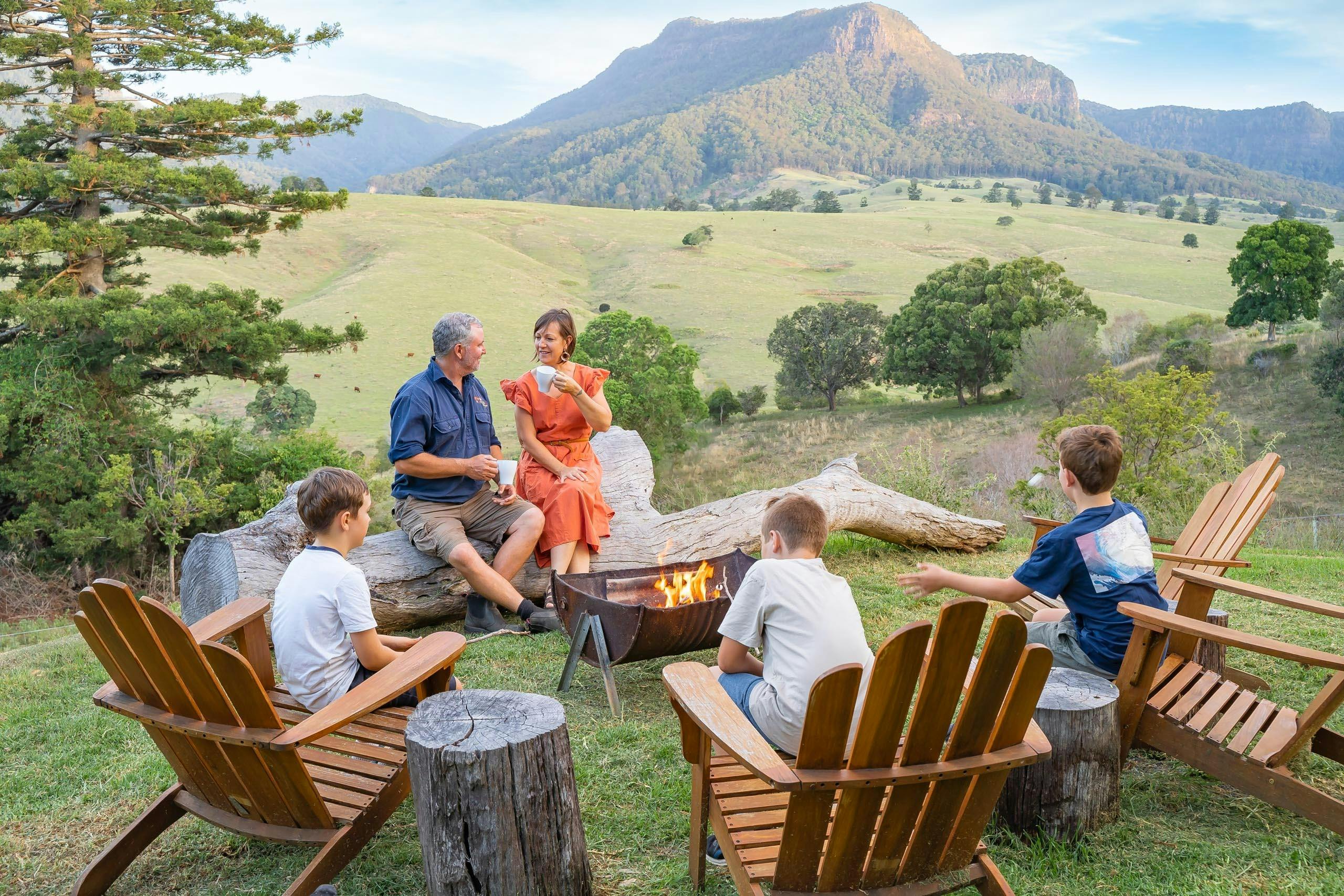World Heritage Views from the Fire Pit