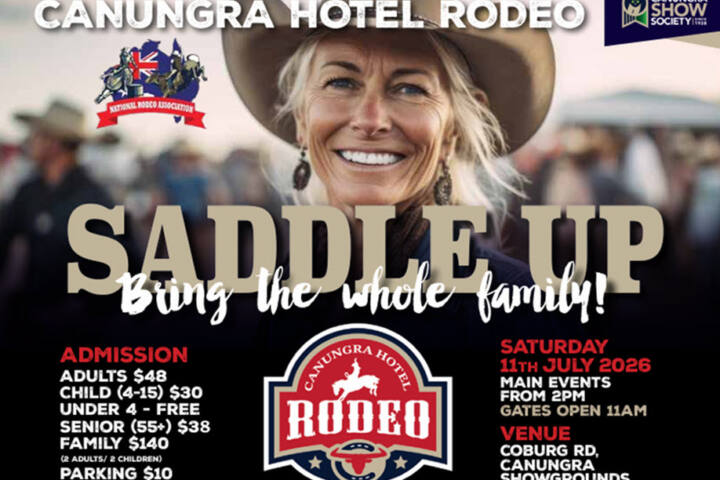 CANUNGRA HOTEL RODEO 2026