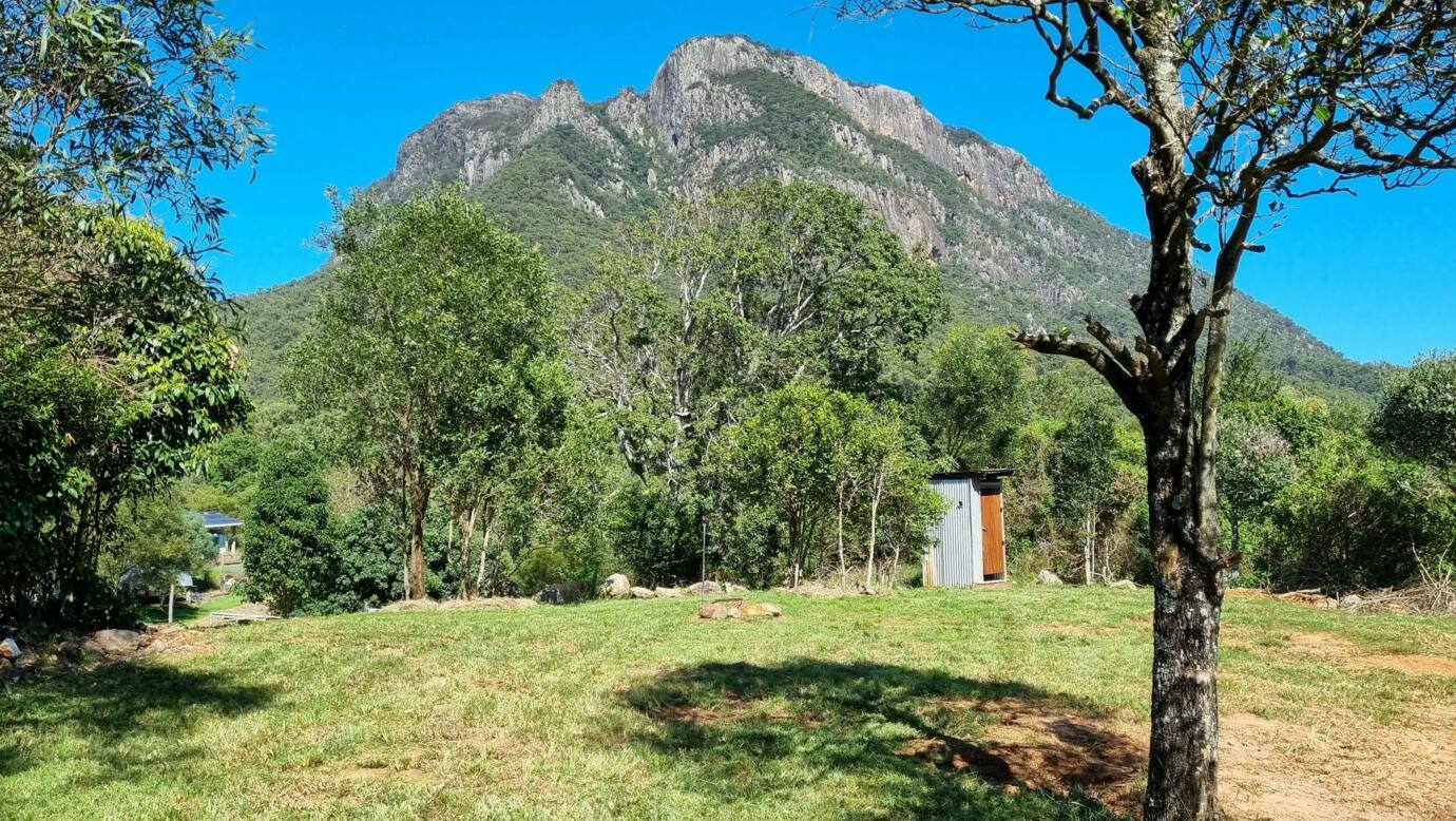 Hilltop campsite