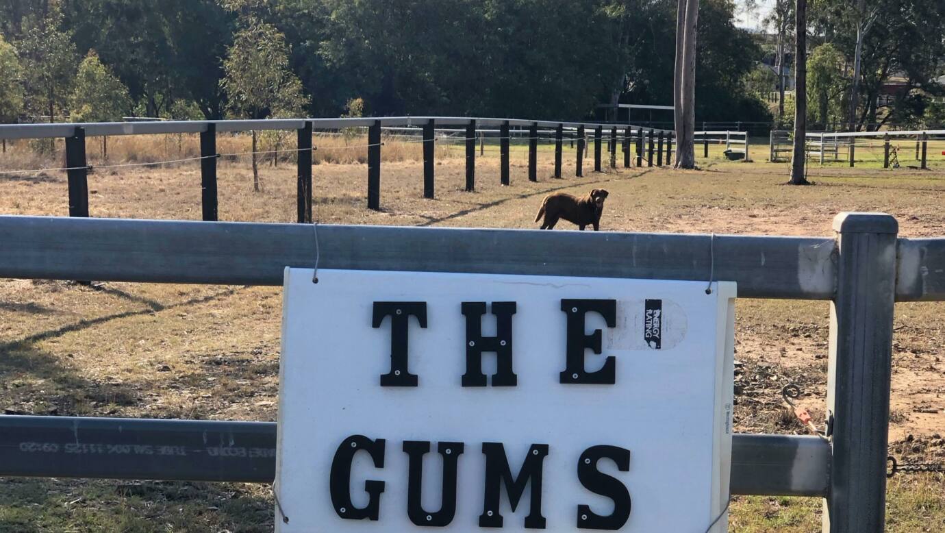 ENTRANCE to the camp sites from Cunningham highway gateway.