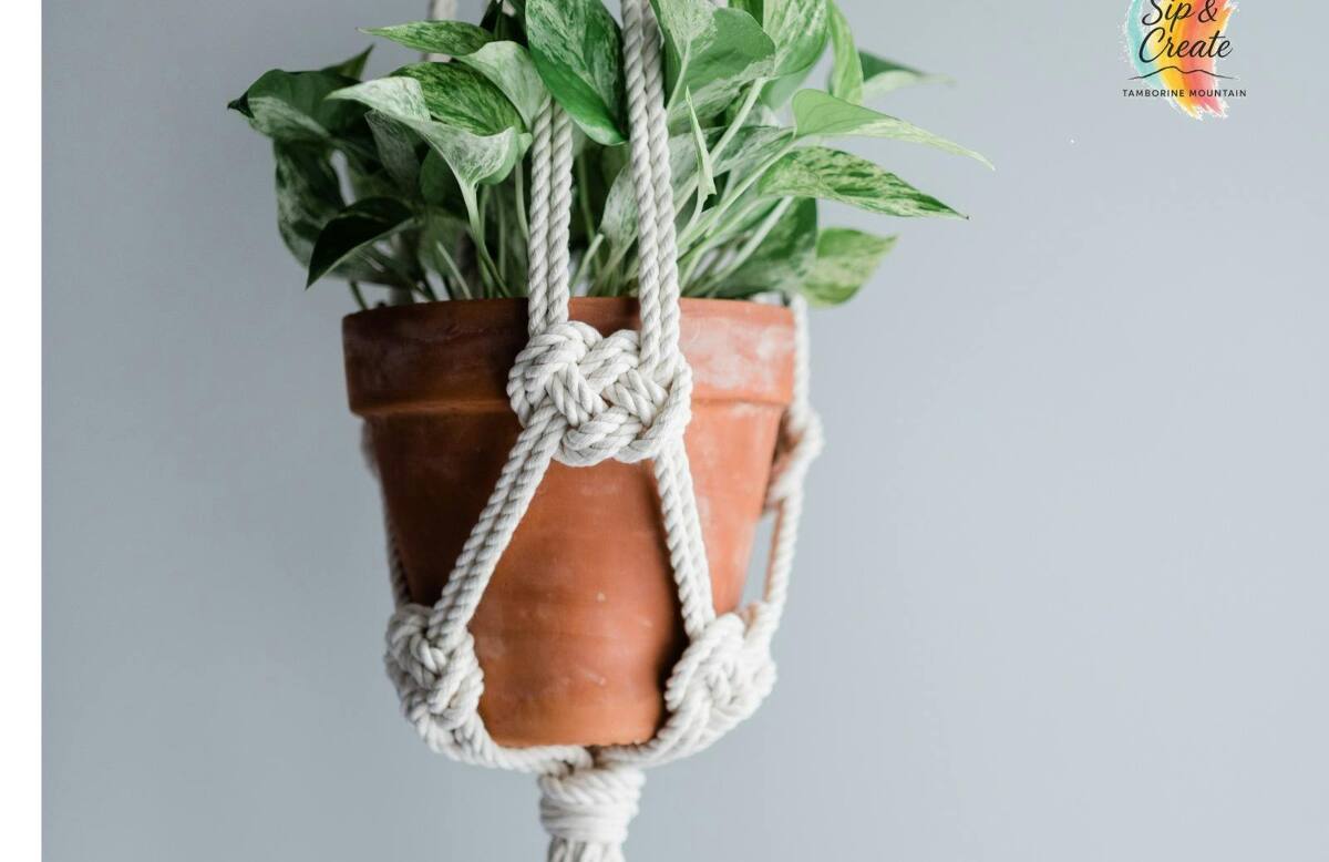 Macrame Potholder Class Tamborine Mountain