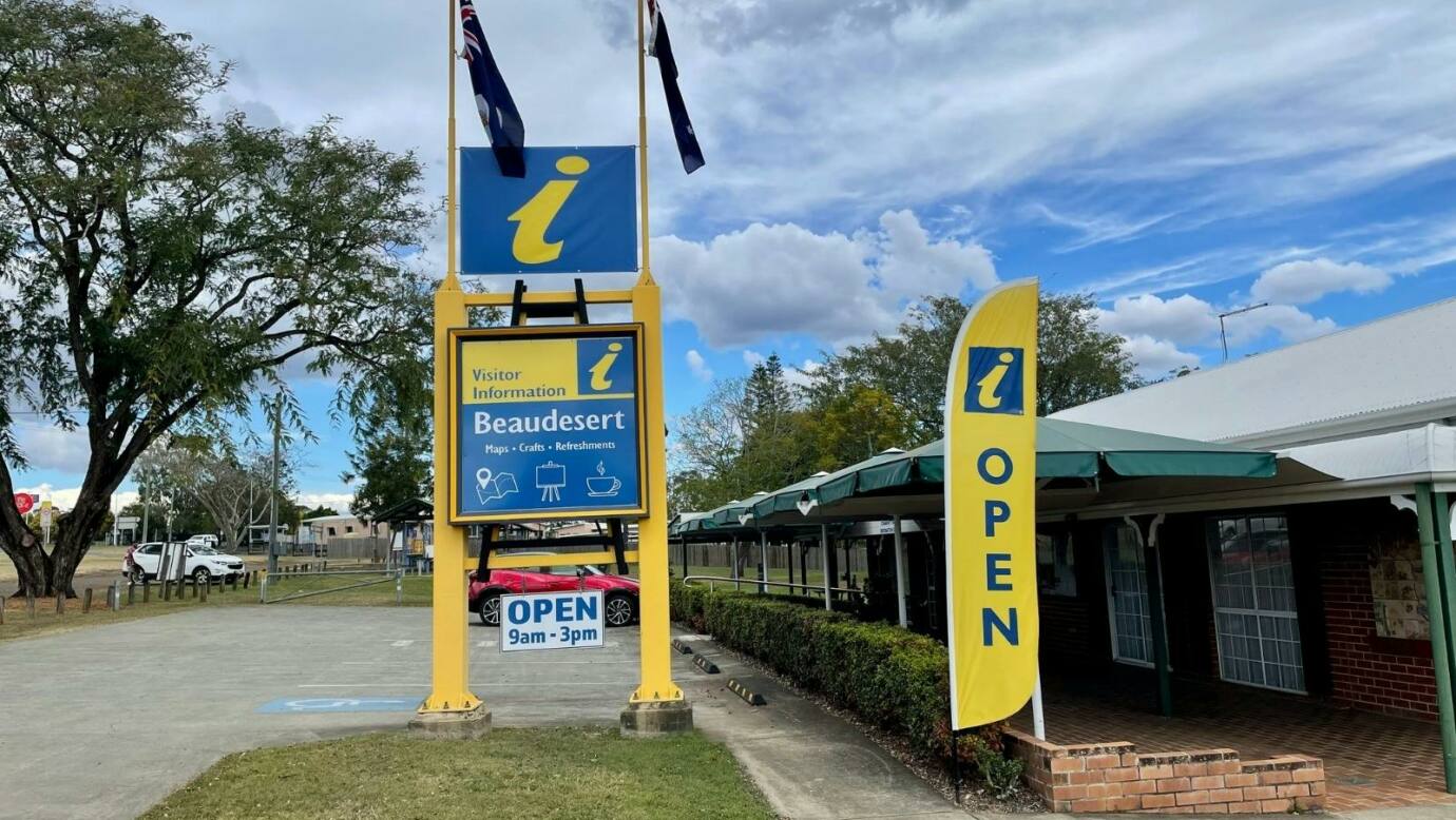 New signage